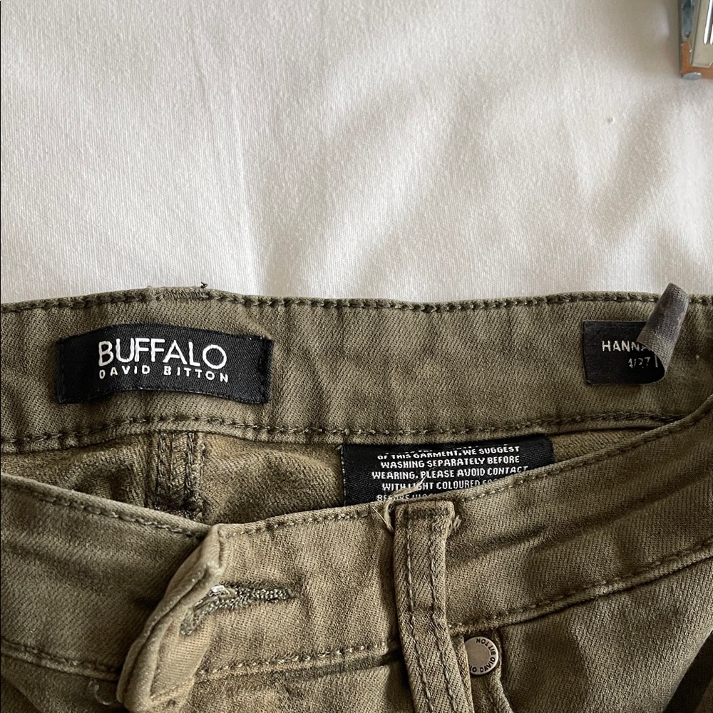 Buffalo David Bitton Khaki Trousers